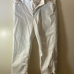 Celebrity Pink White Capris